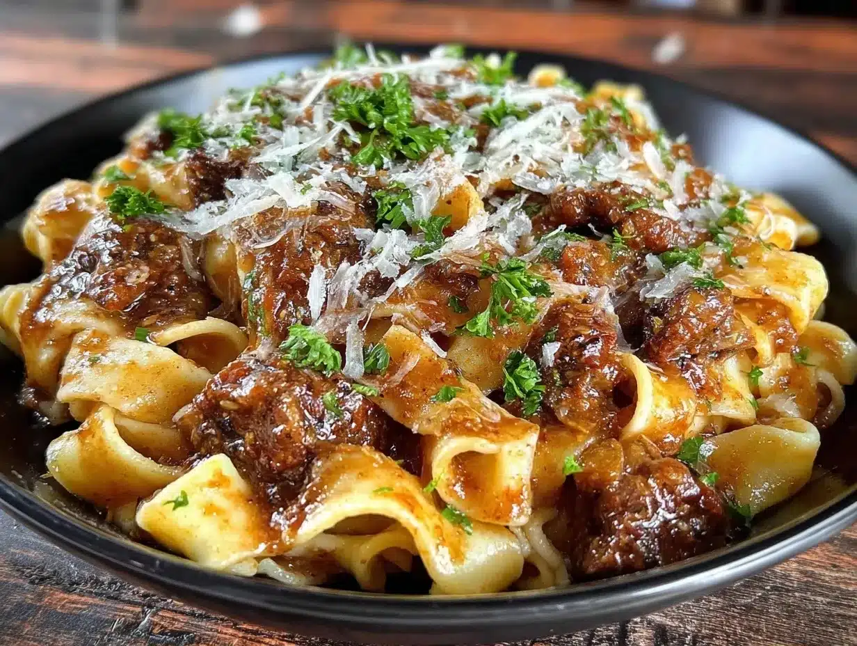 Black Garlic Butter Pasta: Budget-Friendly Halloween Dinner 4 black garlic butter pasta preparation steps