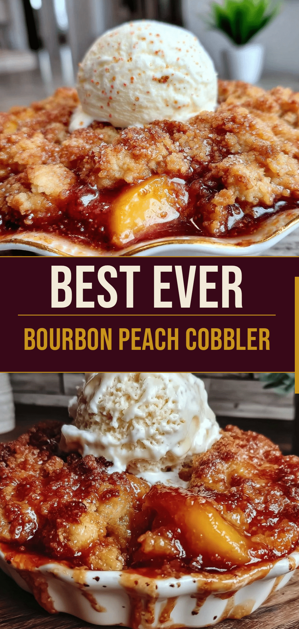 Bourbon Peach Cobbler: 5-Ingredient Easy Labor Day Dessert 5 bourbon peach cobbler recipe
