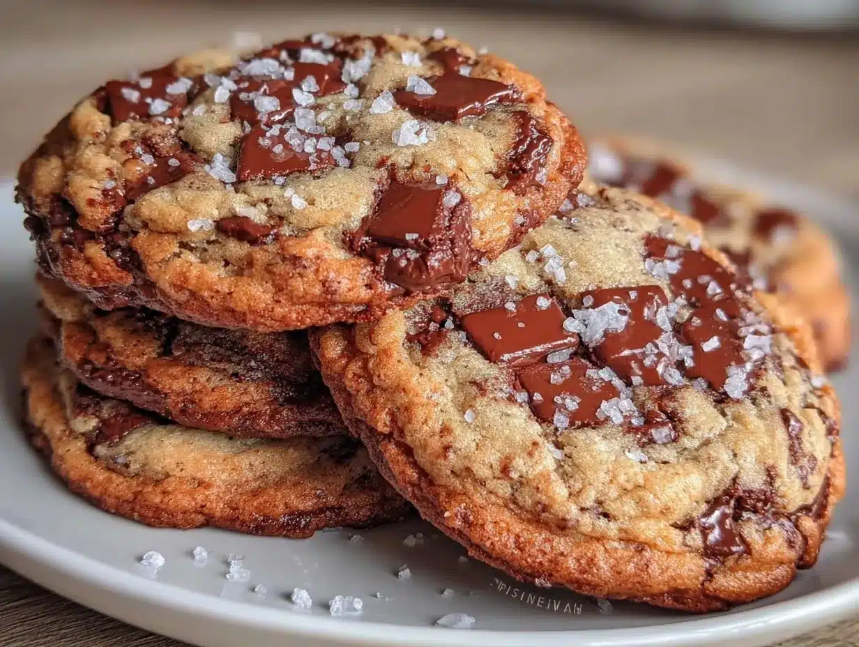 Brown Butter Chocolate Chip Cookies: The Easy Salted Dessert 4 brown butter chocolate chip cookies preparation steps