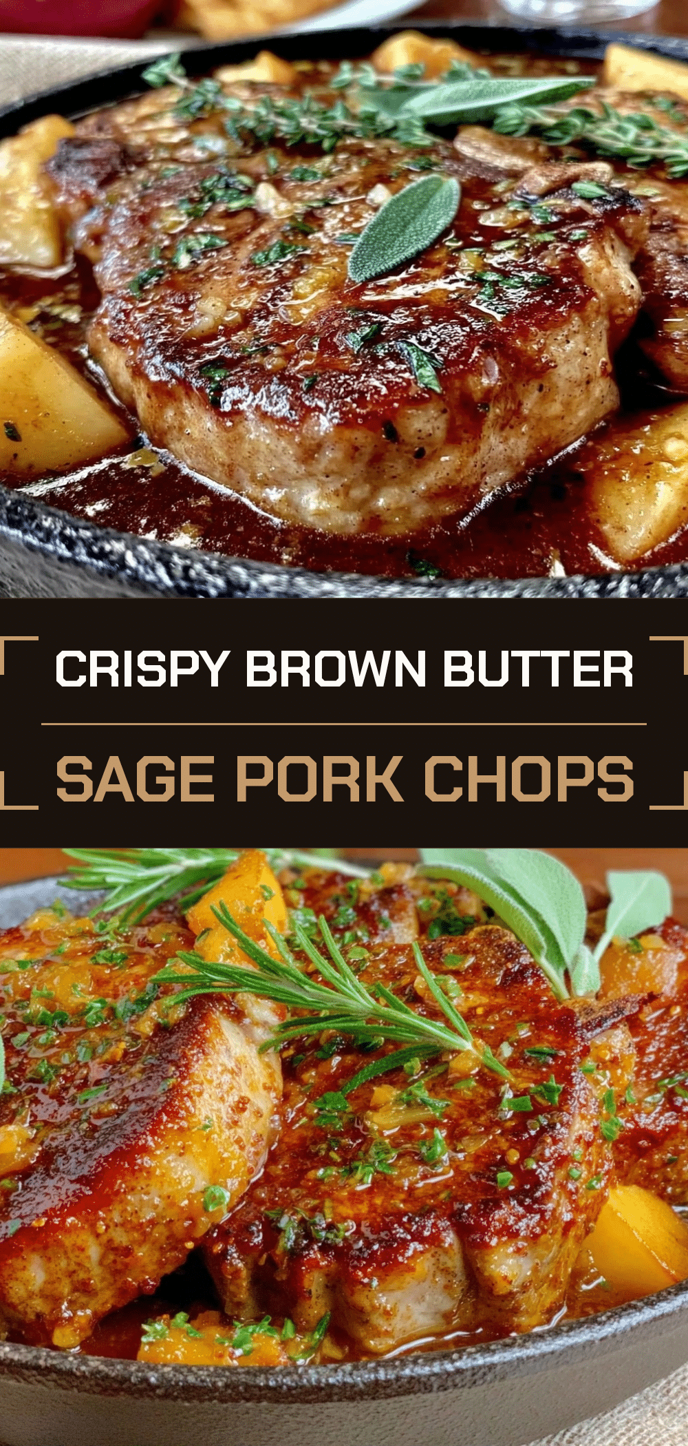 Brown Butter Sage Pork Chops: 1-Person Budget Meal 5 brown butter sage pork chops recipe
