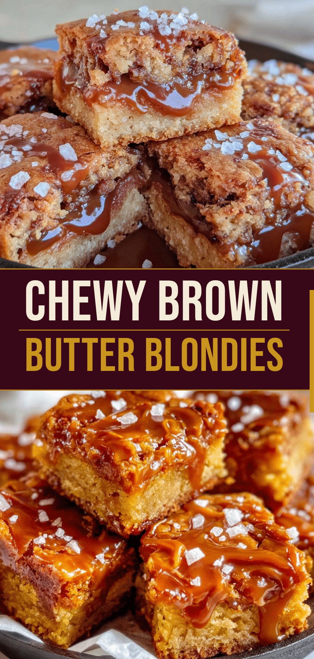Brown Butter Salted Caramel Blondies: Easy Beginner Recipe 5 brown butter salted caramel blondies recipe
