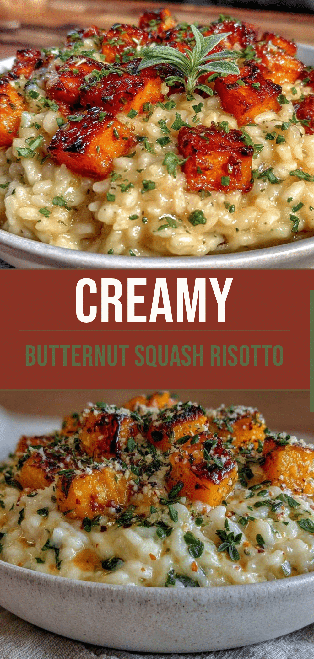 Fall Butternut Squash and Sage Risotto: 4-Ingredient Foolproof Dinner 5 butternut squash and sage risotto recipe