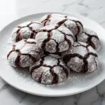 chewy molasses crinkle cookies - featured image