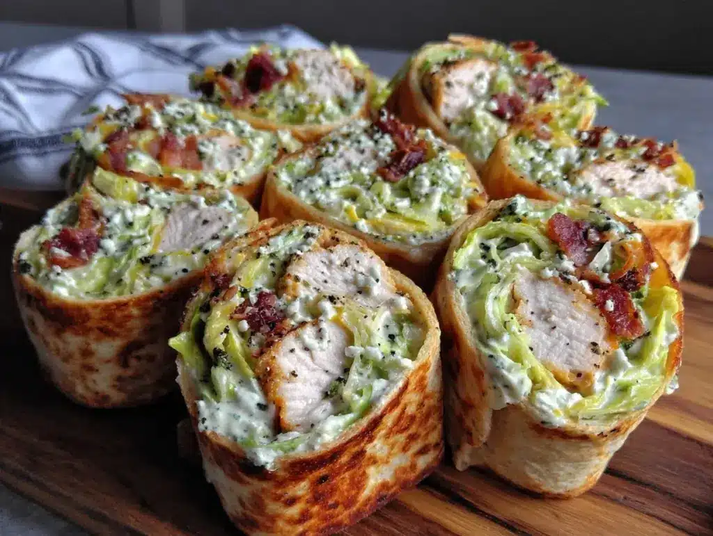 Chicken Caesar Wrap Lunchbox Rolls - featured image