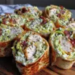 Chicken Caesar Wrap Lunchbox Rolls - featured image