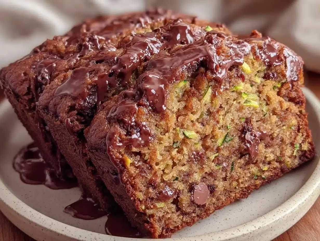 Chocolate Chip Zucchini Banana Bread: Make It Now 4 chocolate chip zucchini banana bread preparation steps