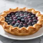 classic blueberry pie - featured image
