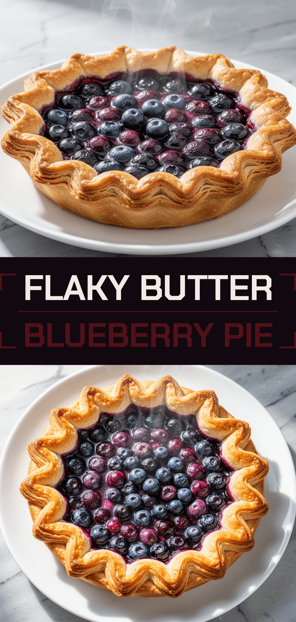 Classic Blueberry Pie: Easy Flaky Crust Best Dessert 5 classic blueberry pie recipe