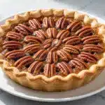 classic homemade pecan pie - featured image