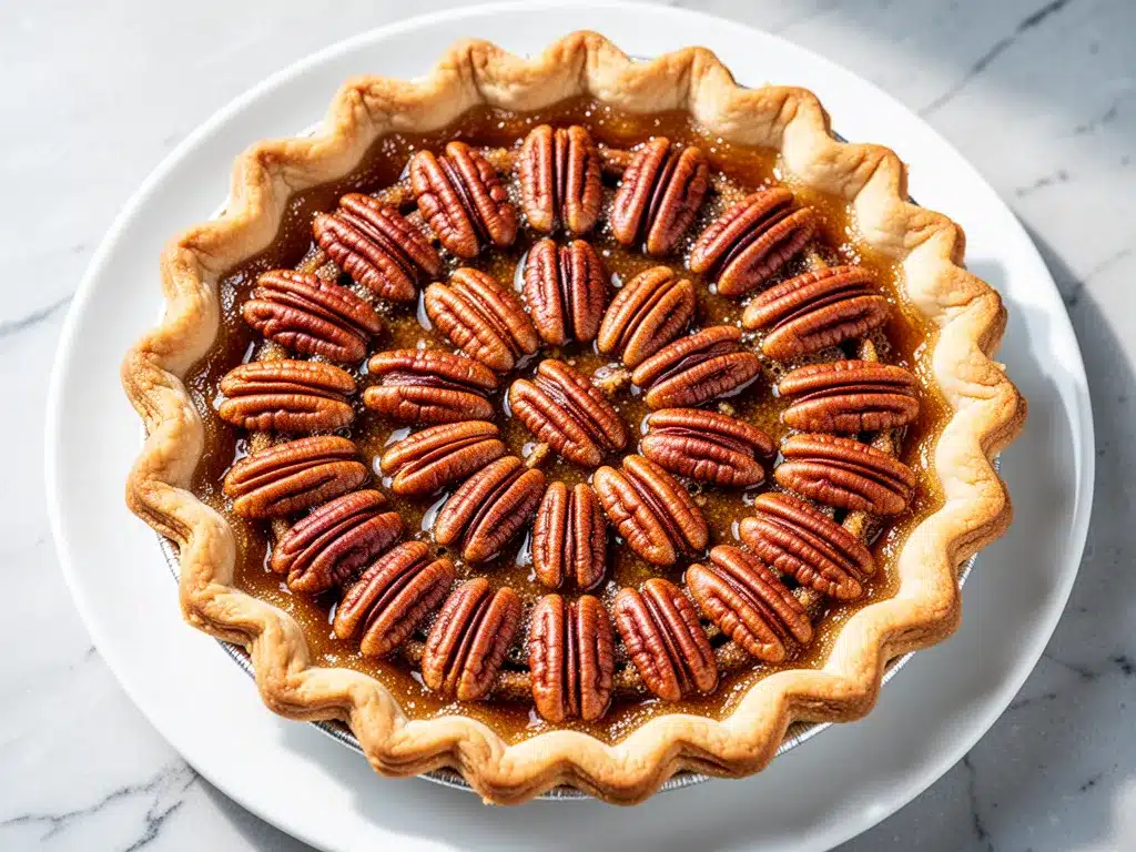 Classic Homemade Pecan Pie: Best Easy Recipe 4 classic homemade pecan pie preparation steps
