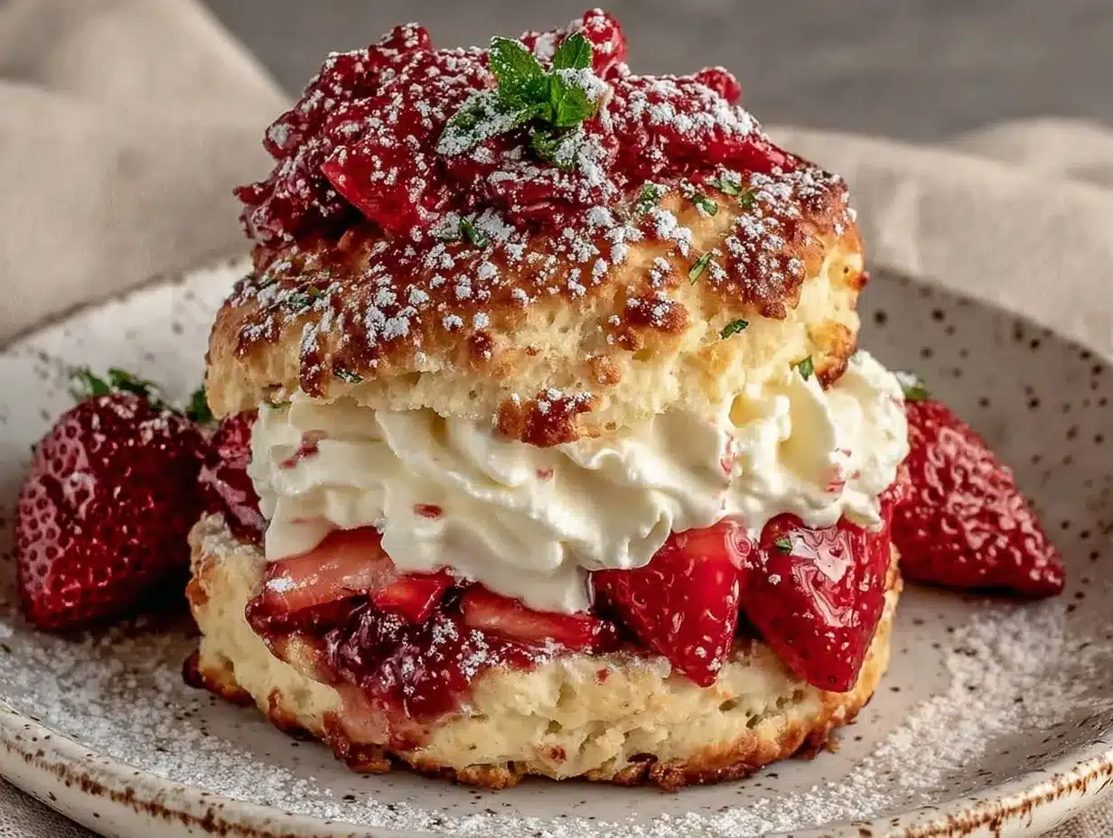 Classic Southern Strawberry Shortcake: 3-Ingredient Beginner Dream 4 Classic Southern Strawberry Shortcake preparation steps