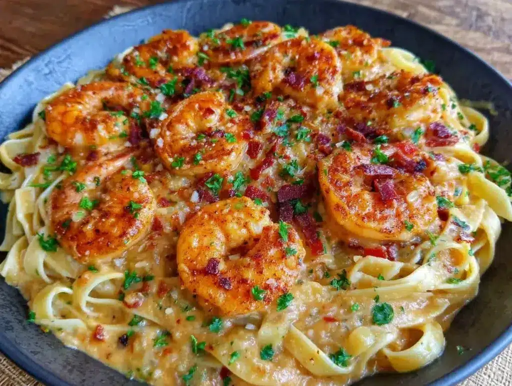 creamy Cajun shrimp pasta - featured image