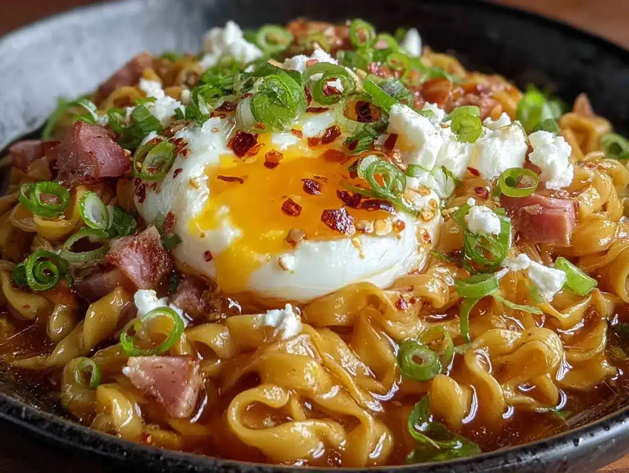 Creamy Garlic Butter Ramen: Best Self Care Meal 4 creamy garlic butter ramen preparation steps