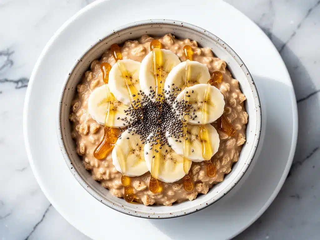 Creamy Peanut Butter Banana Oats: 5-Minute Easy Dinner 4 creamy peanut butter banana oats preparation steps