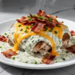 creamy ranch chicken - featured image