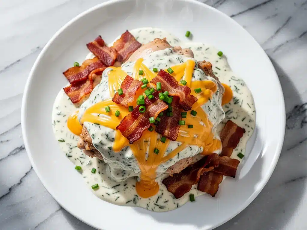 Creamy Ranch Chicken: Best Easy Crockpot Dinner 4 creamy ranch chicken preparation steps