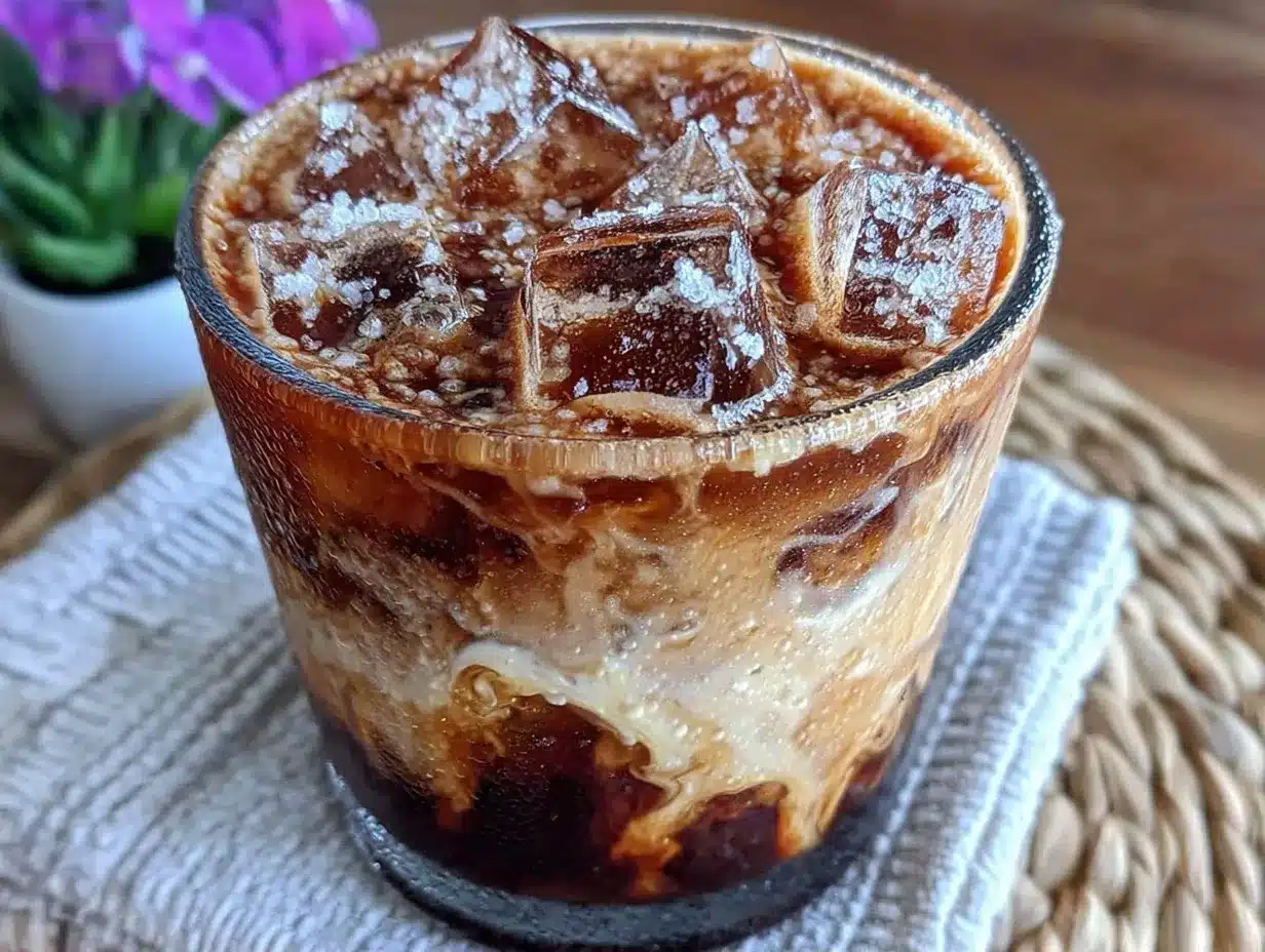 Creamy Vanilla Bean Iced Coffee: 3 Ingredients You Cant Mess Up 4 creamy vanilla bean iced coffee preparation steps