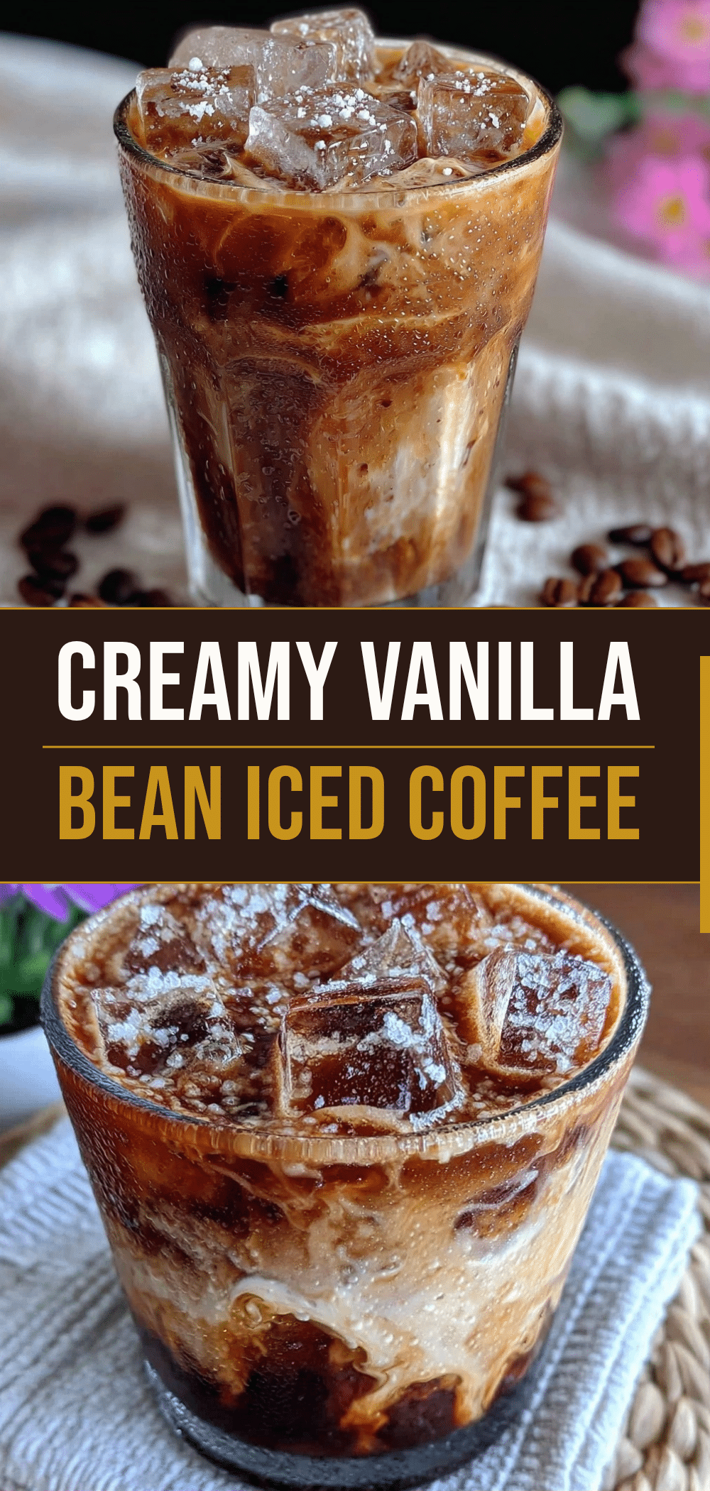 Creamy Vanilla Bean Iced Coffee: 3 Ingredients You Cant Mess Up 5 creamy vanilla bean iced coffee recipe