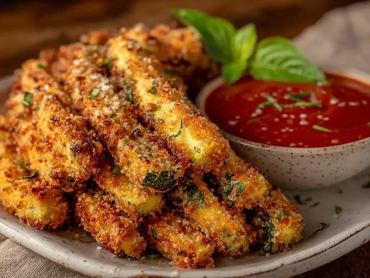 Crispy Baked Zucchini Fries: Best Homemade Snack 4 crispy baked zucchini fries preparation steps