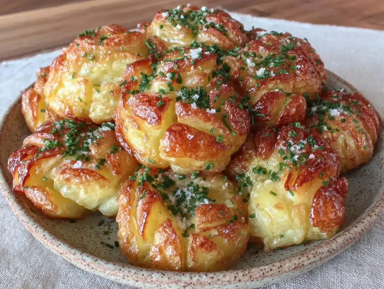 Crispy Smashed Potatoes: Best Grilled Garlic Herb Recipe 4 crispy smashed potatoes preparation steps