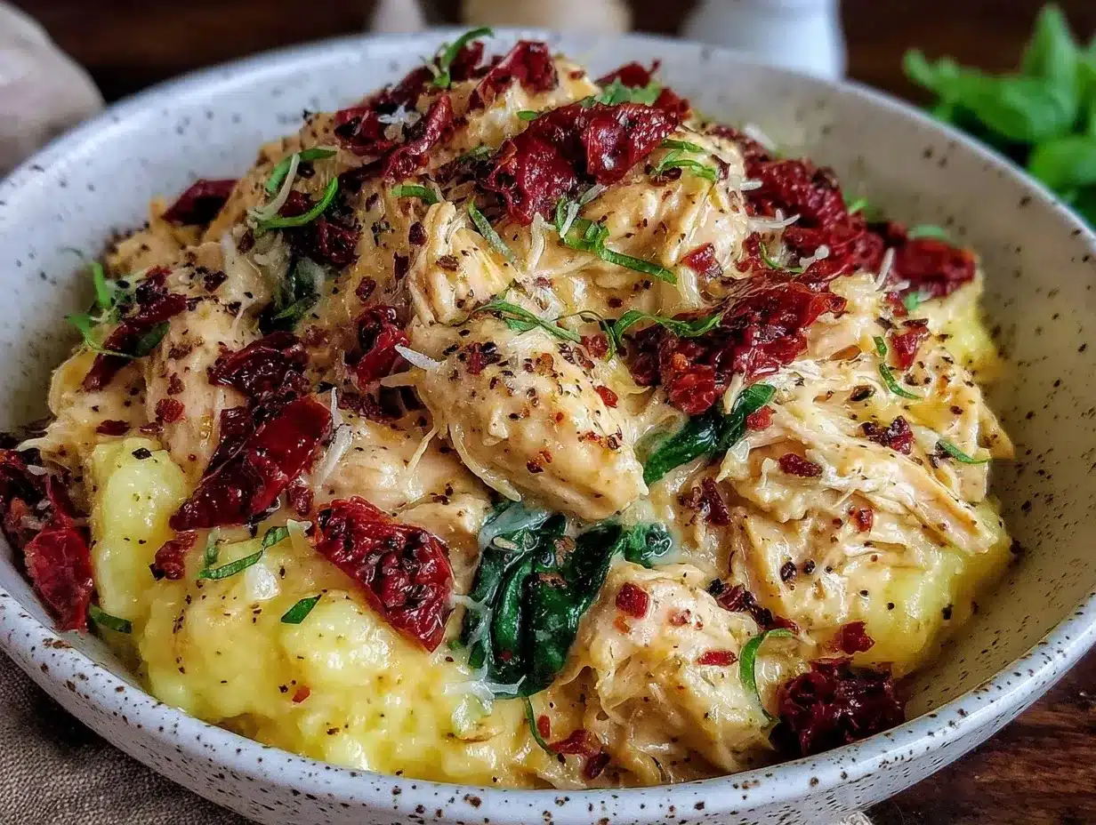 Crockpot Creamy Tuscan Chicken: Easy Budget Weeknight Meal 4 crockpot creamy tuscan chicken preparation steps