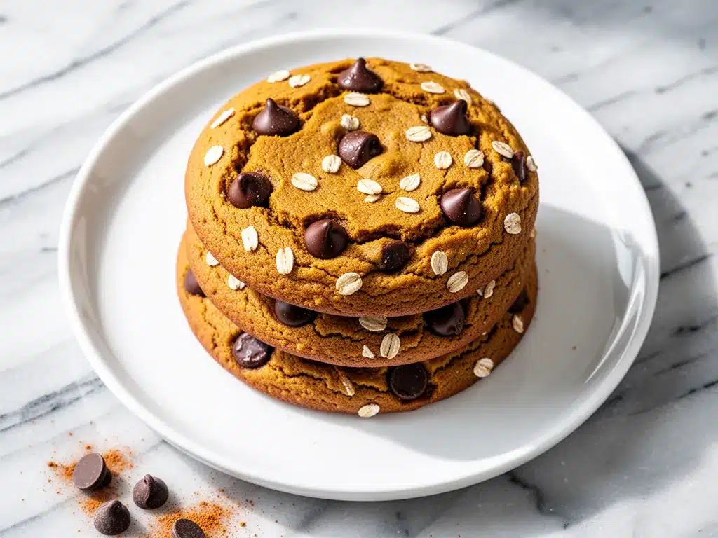 Dairy-Free Fall Pumpkin Chocolate Chip Cookies 4 dairy-free fall pumpkin chocolate chip cookies preparation steps