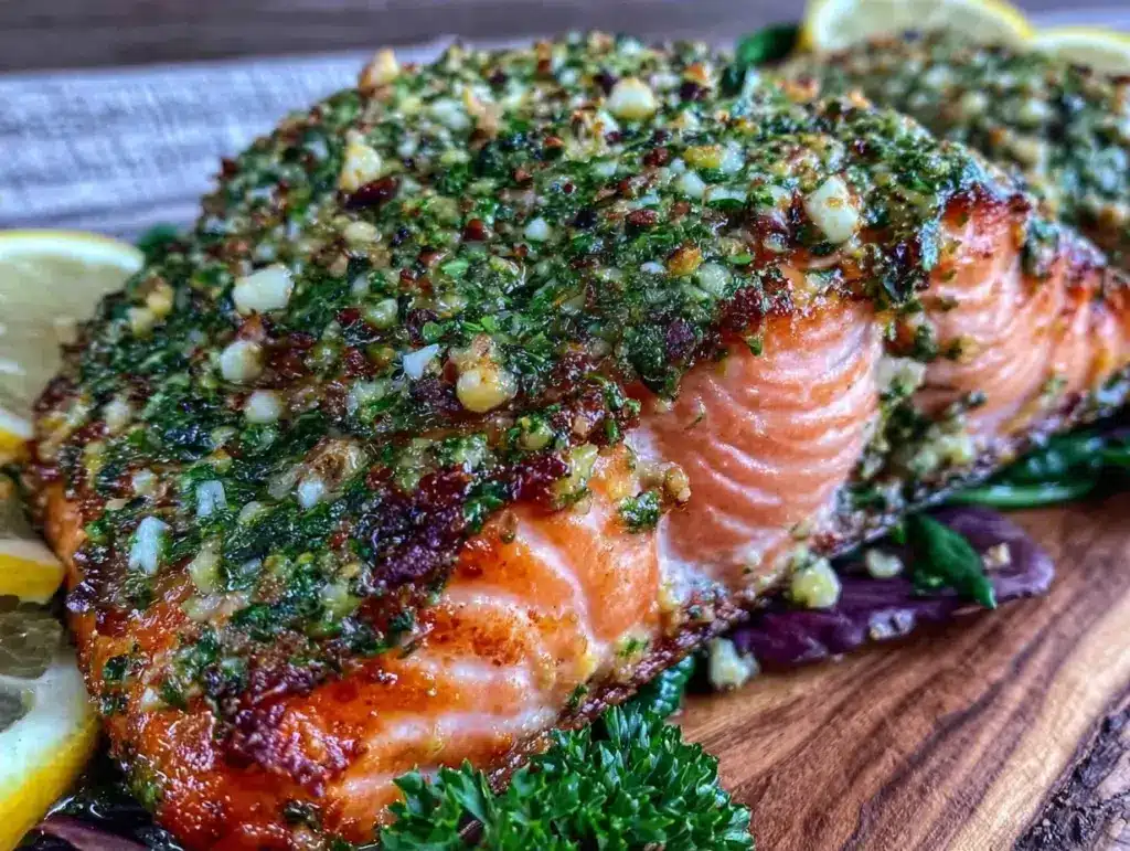 diabetic-friendly baked salmon - featured image