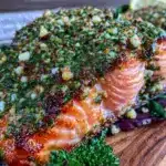 diabetic-friendly baked salmon - featured image