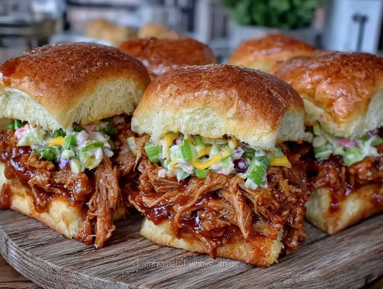 Easy Tailgate Pulled Pork Sliders: Batch Cook & Freeze 4 Easy Tailgate Pulled Pork Sliders preparation steps