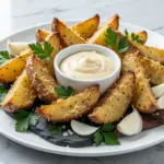 extra-crispy parmesan potato wedges - featured image