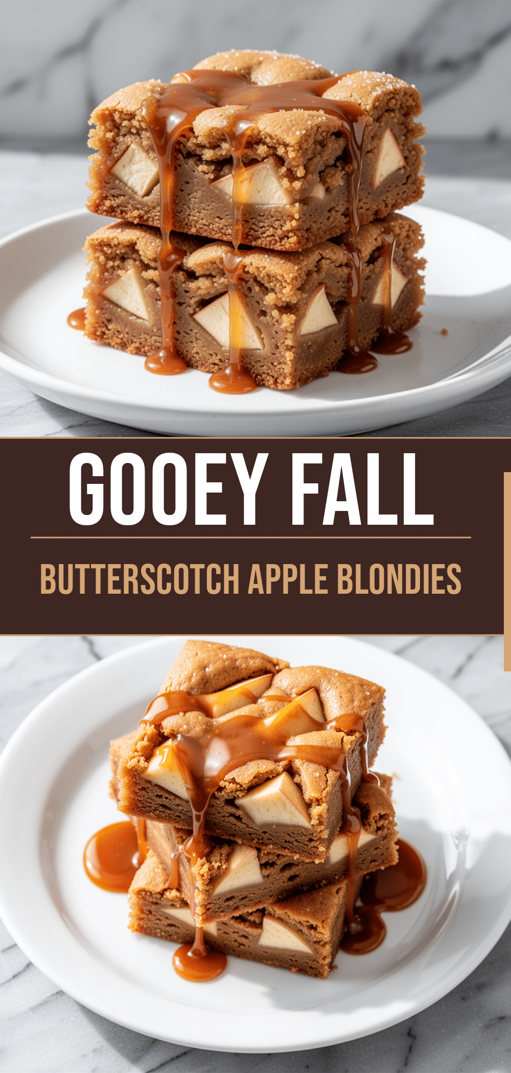 Fall Butterscotch Apple Blondies: Easy Gooey Caramel Recipe 5 fall butterscotch apple blondies recipe