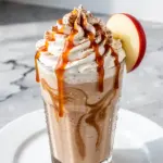 Fall Caramel Apple Milkshake - featured image