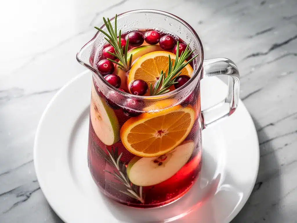 Fall Cranberry Apple Cider Sangria: 5-Ingredient Party Drink 4 fall cranberry apple cider sangria preparation steps