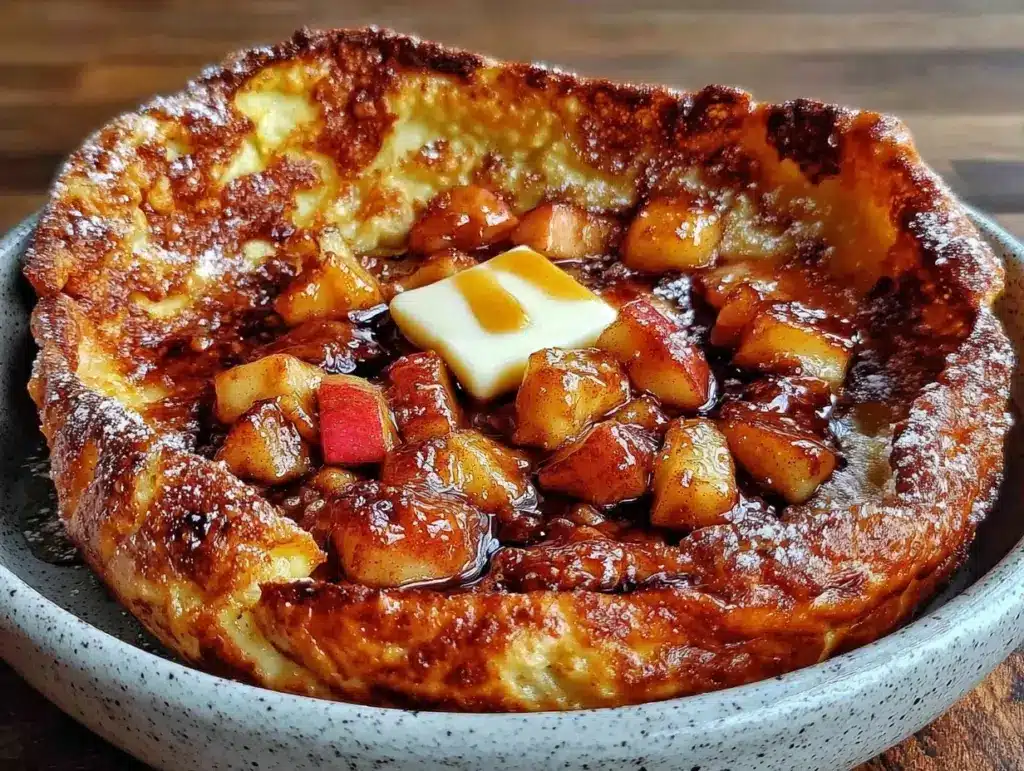 Home 4 Fall Harvest Apple Cinnamon Dutch Baby - featured image