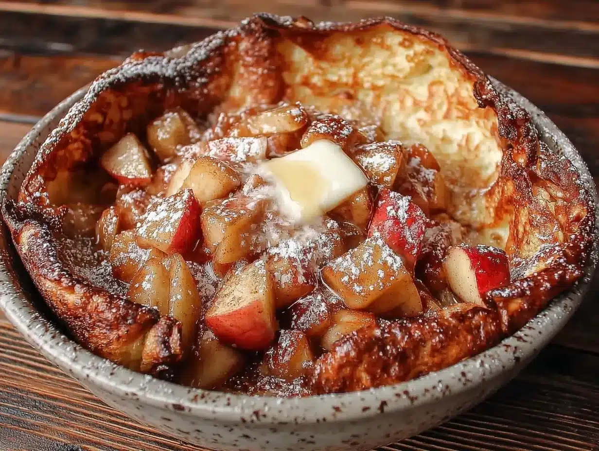 Fall Harvest Apple Cinnamon Dutch Baby: 3-Step Beginner Recipe 4 Fall Harvest Apple Cinnamon Dutch Baby preparation steps