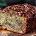 fall maple pecan banana bread - featured image