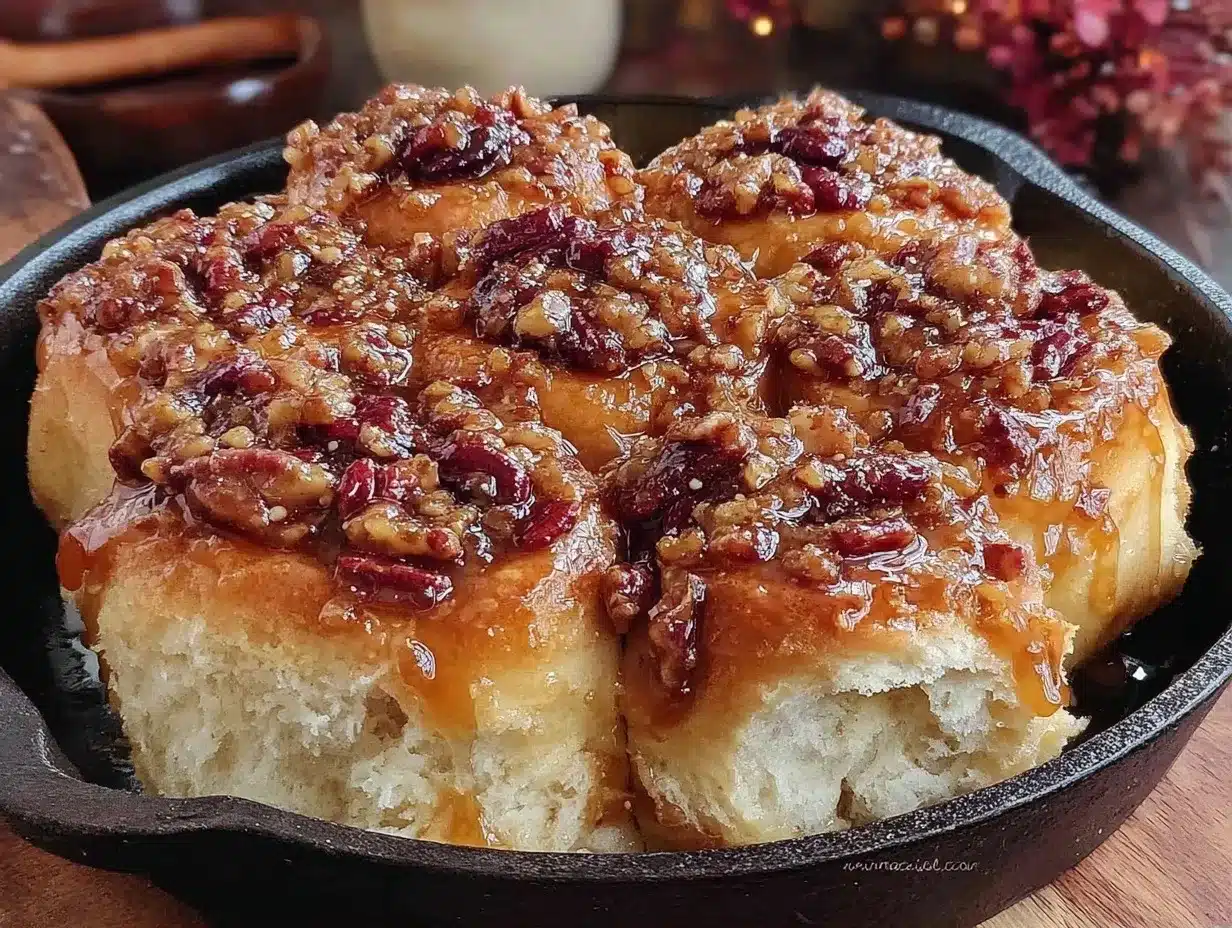 Fall Maple Pecan Sticky Buns: Perfect 5-Ingredient GF Treat 4 fall maple pecan sticky buns preparation steps