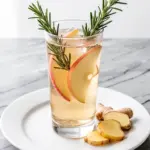 Fall Pear Ginger Mocktail - featured image
