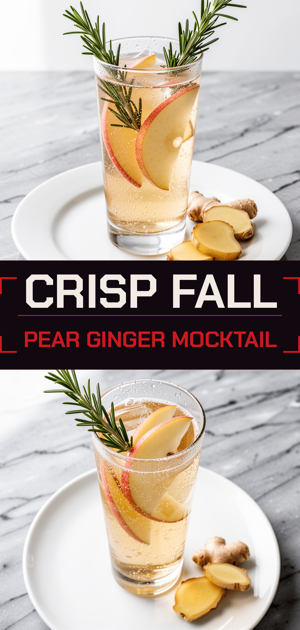 Fall Pear Ginger Mocktail: 5-Min Easy Recipe 5 Fall Pear Ginger Mocktail recipe