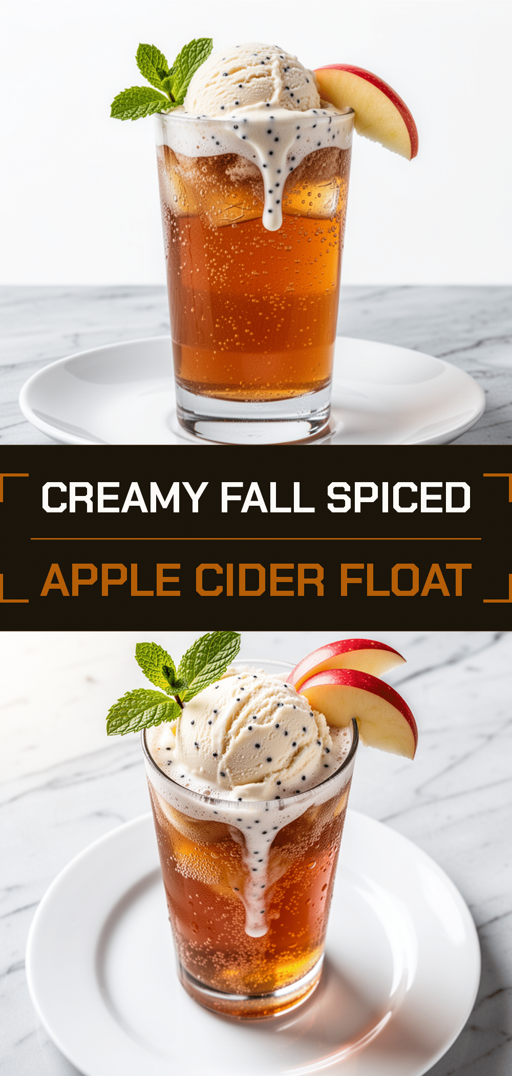 Fall Spiced Apple Cider Float: Easy 5-Minute Dessert 5 Fall Spiced Apple Cider Float recipe