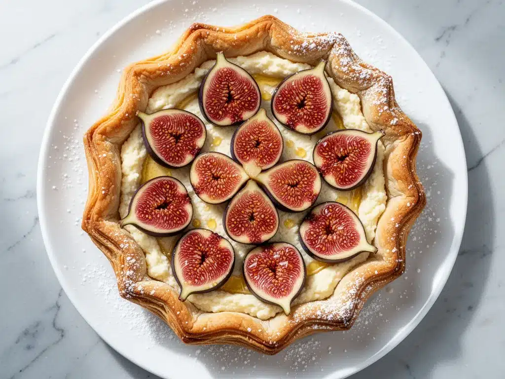 Fall Spiced Fig & Honey Ricotta Tart 4 Fall Spiced Fig and Honey Ricotta Tart preparation steps