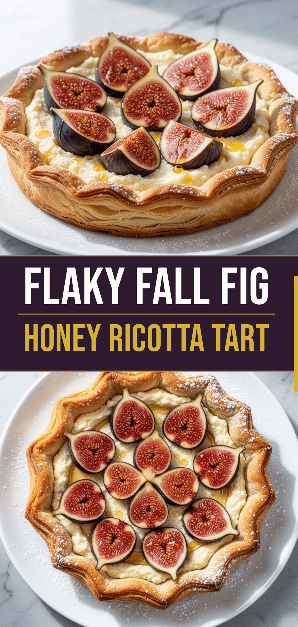 Fall Spiced Fig & Honey Ricotta Tart 5 Fall Spiced Fig and Honey Ricotta Tart recipe