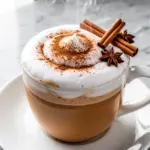 fall vanilla chai steamer - featured image