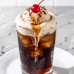 Football Game Day Spiked Root Beer Float - featured image