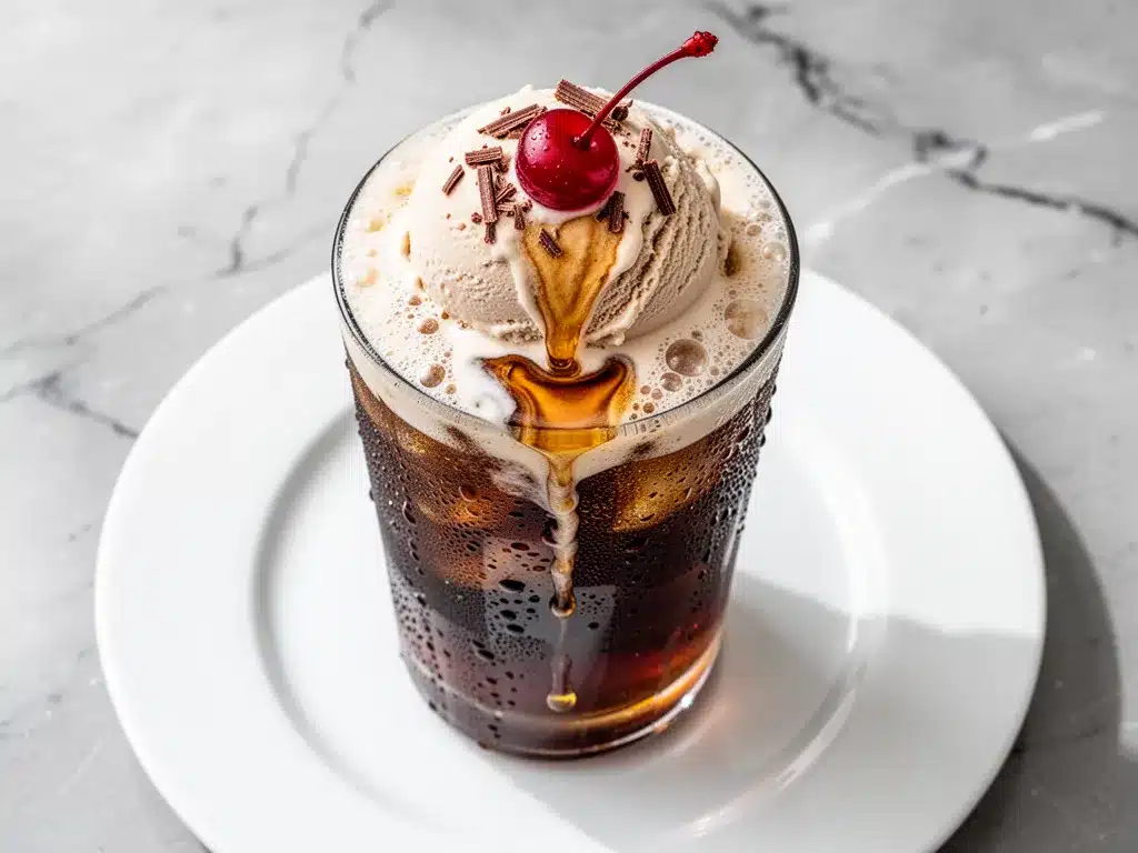 Football Game Day Spiked Root Beer Float: 5-Min Bourbon Tailgating Treat 4 Football Game Day Spiked Root Beer Float preparation steps