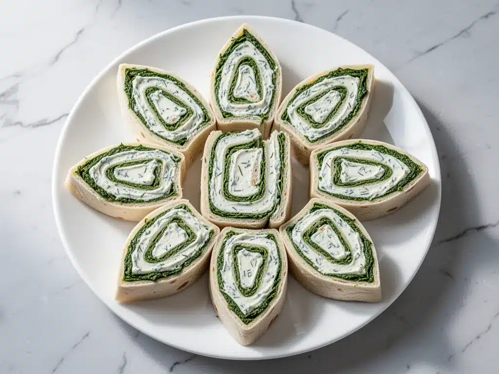 Football Party Pinwheel Sandwiches: Best Game Day Snack 4 Football Party Pinwheel Sandwiches preparation steps
