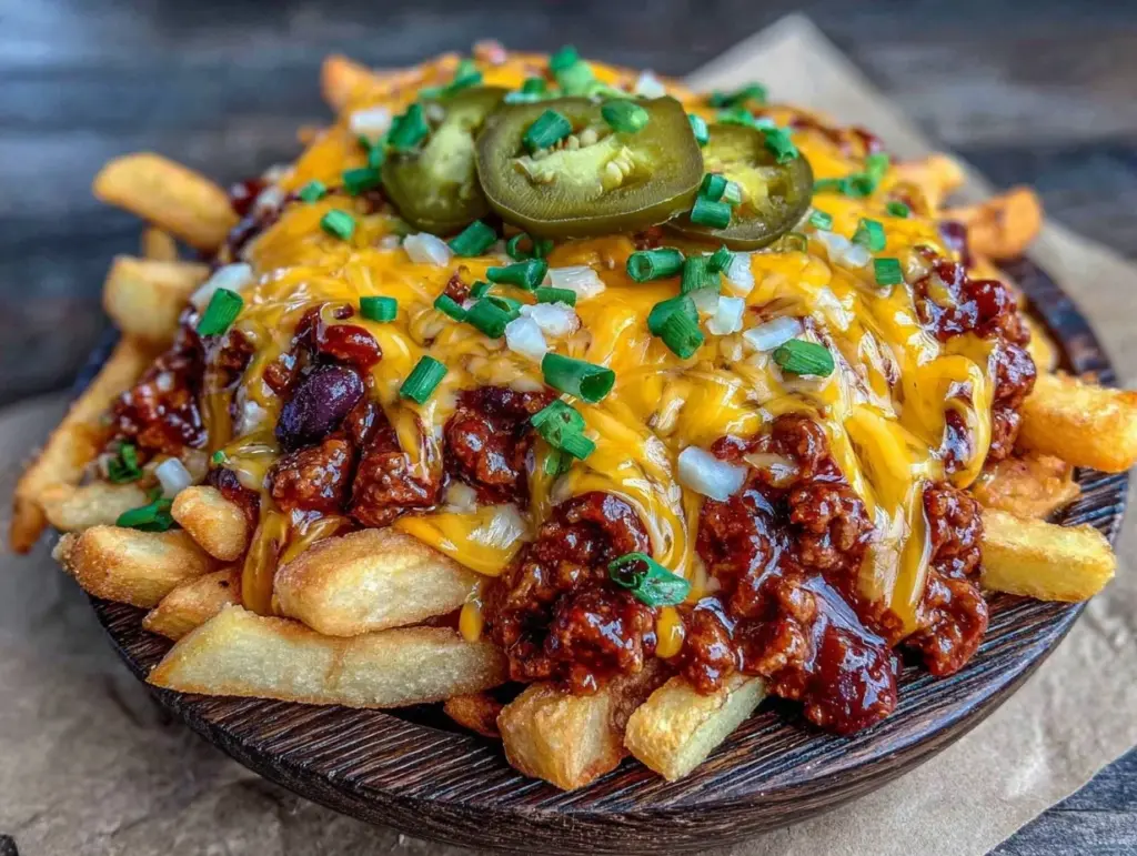 football tailgate chili cheese fries - featured image