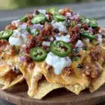 Football Tailgate Loaded Nacho Bar with Queso - featured image