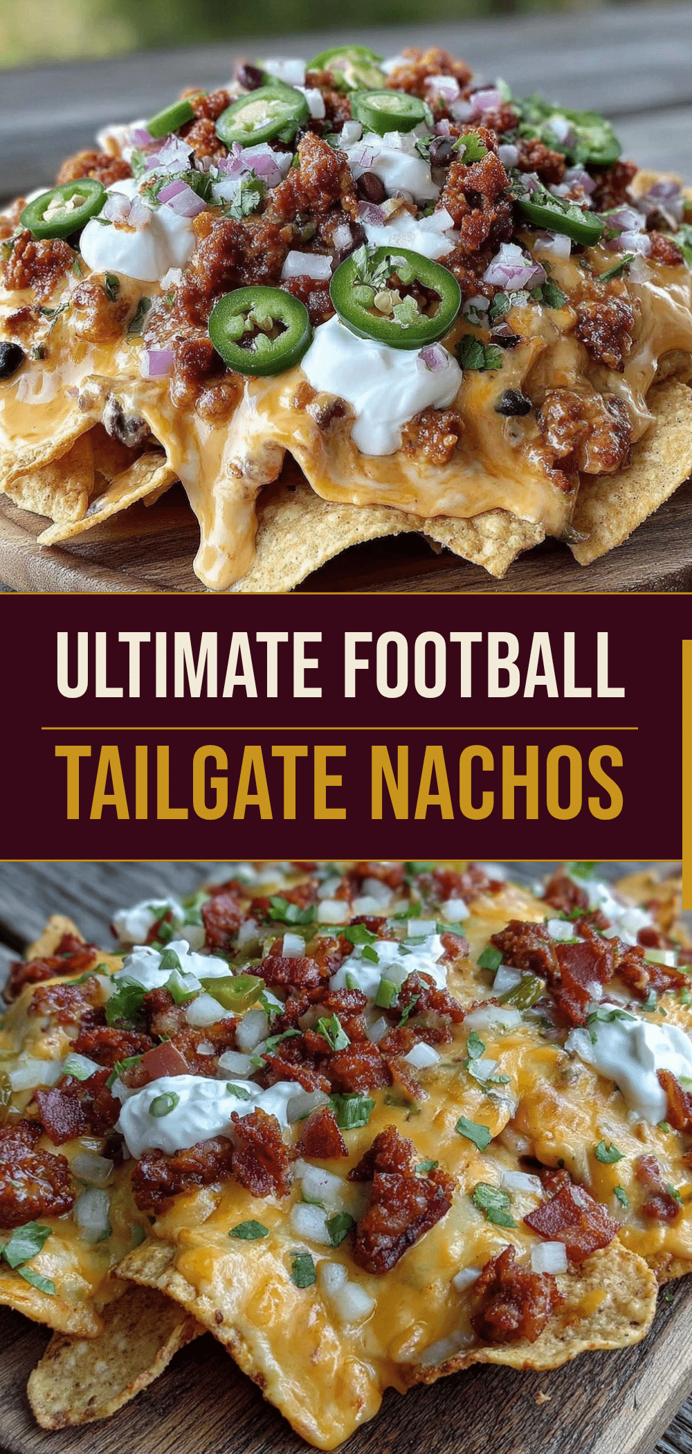Football Tailgate Loaded Nacho Bar with Queso: 5 Ingredients 5 Football Tailgate Loaded Nacho Bar with Queso recipe