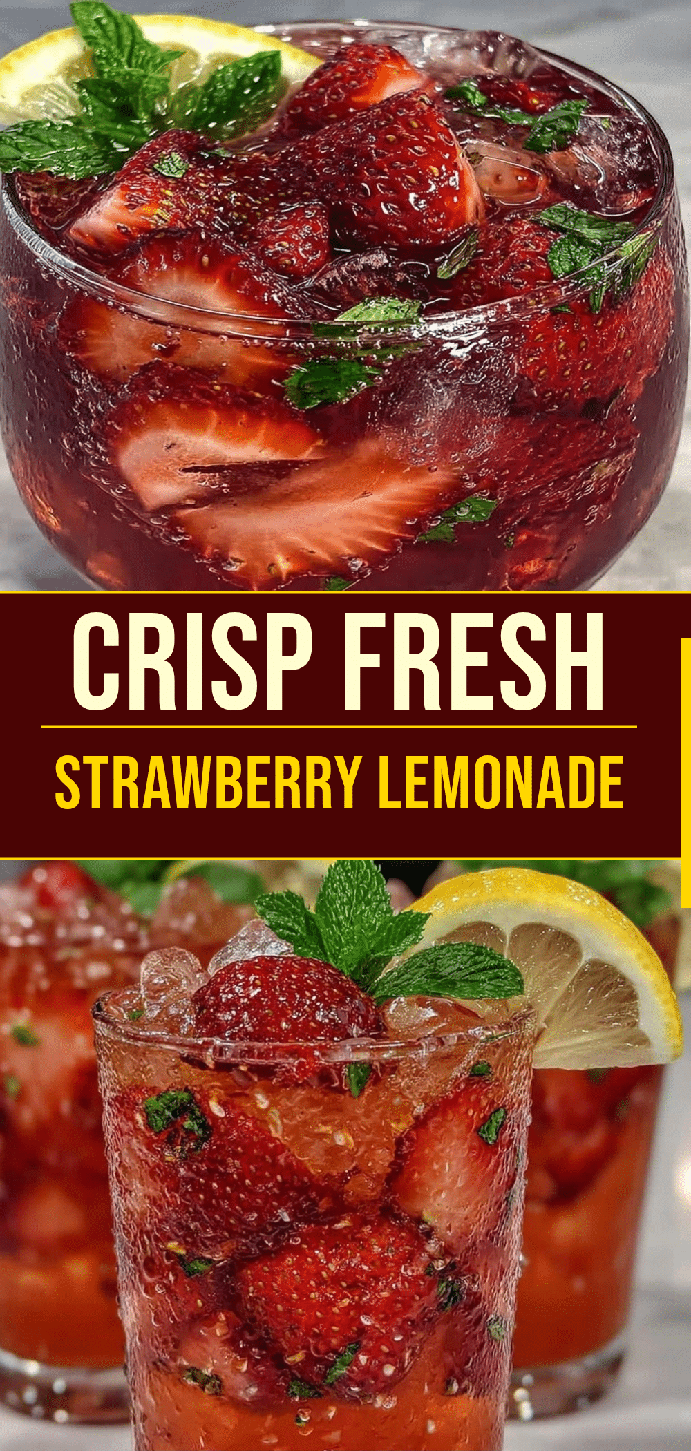 Fresh Strawberry Lemonade with Mint: 4-Ingredient Summer Sip 5 Fresh Strawberry Lemonade with Mint recipe